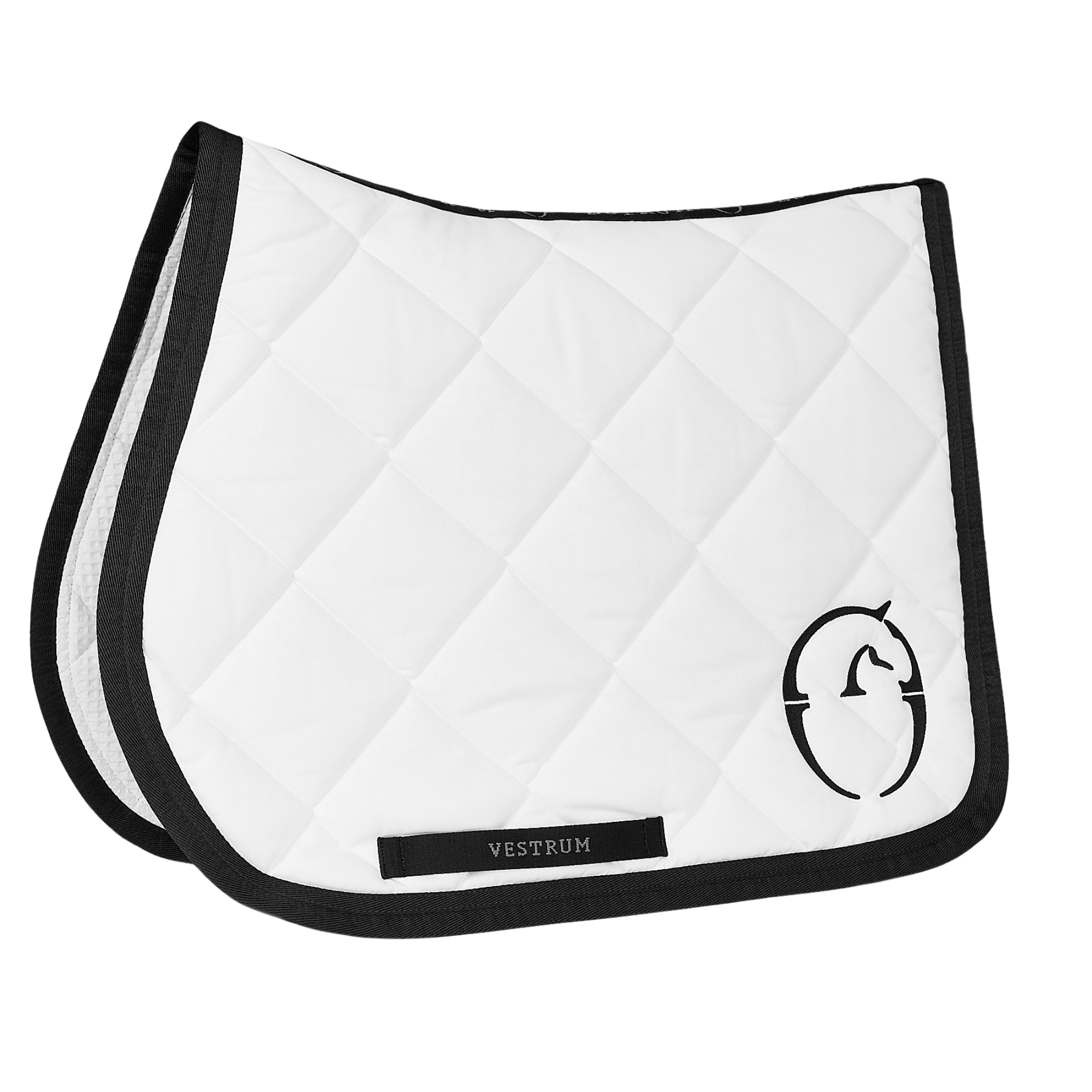 Jumping Saddle Pad Bonn - Optical White/Black