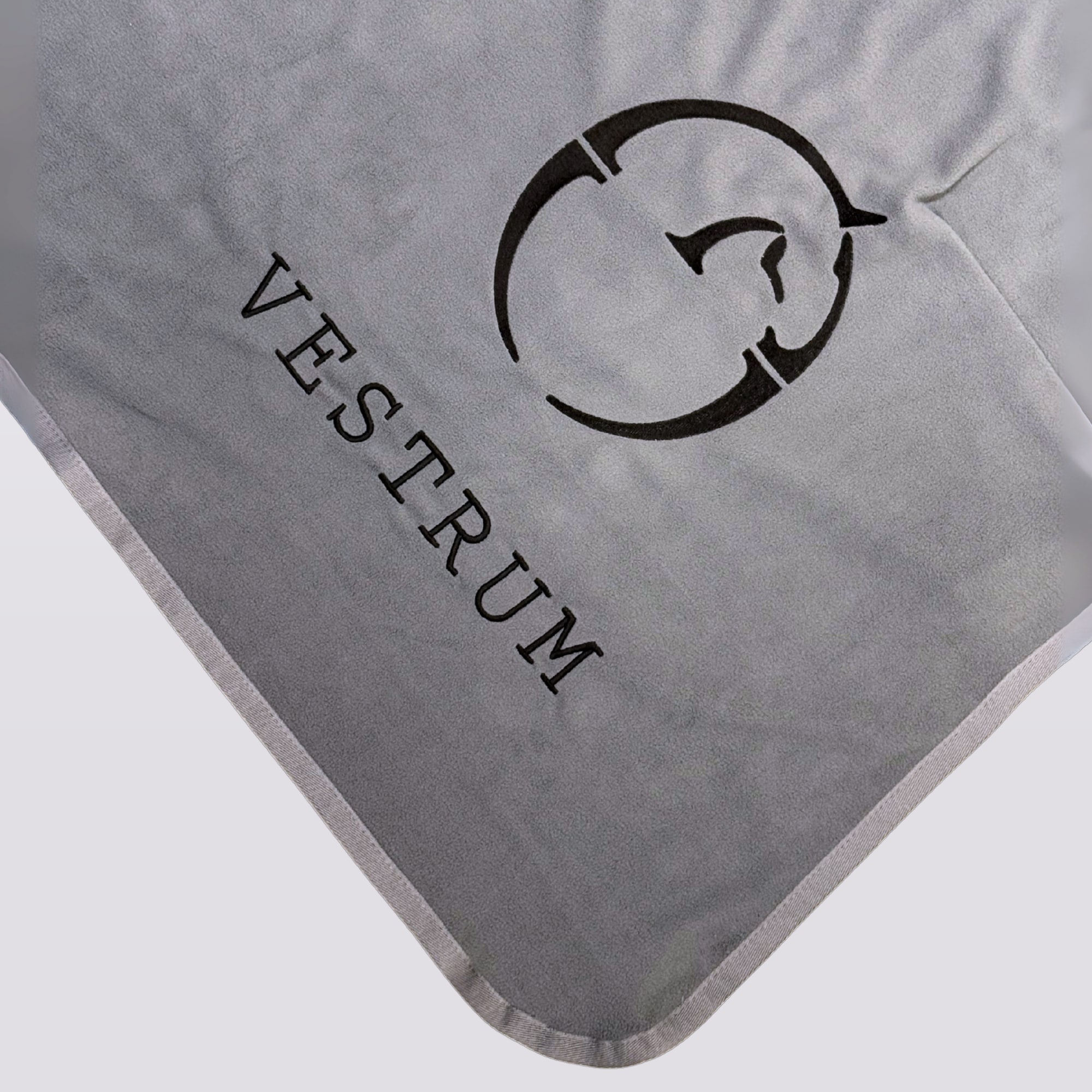 Vicenza Fleece Rug - Grigio/Nero