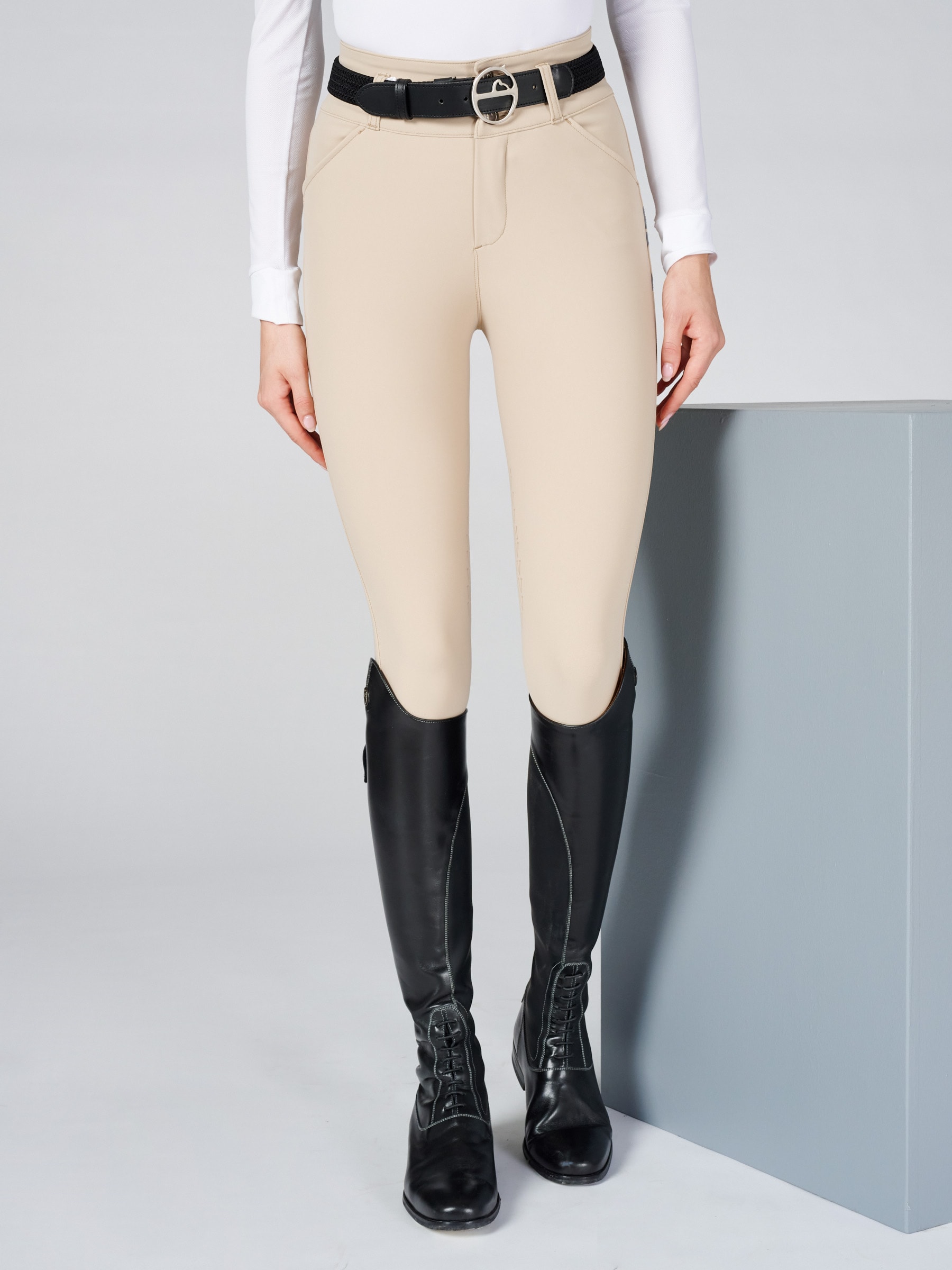 Cotton Ecru Khakhi Mens Breeches, Party Wear