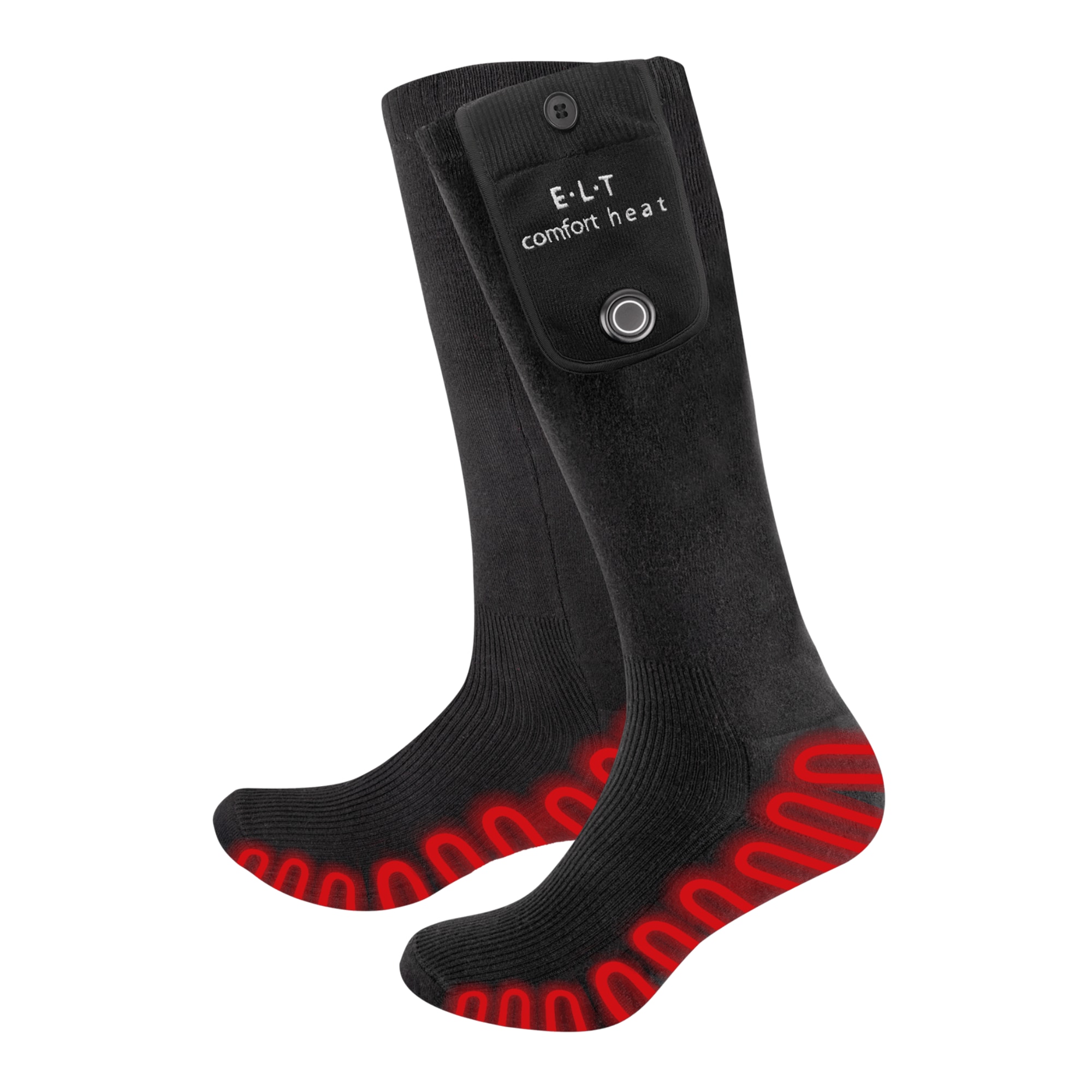 ELT Comfort Heat Heated Socks - Black