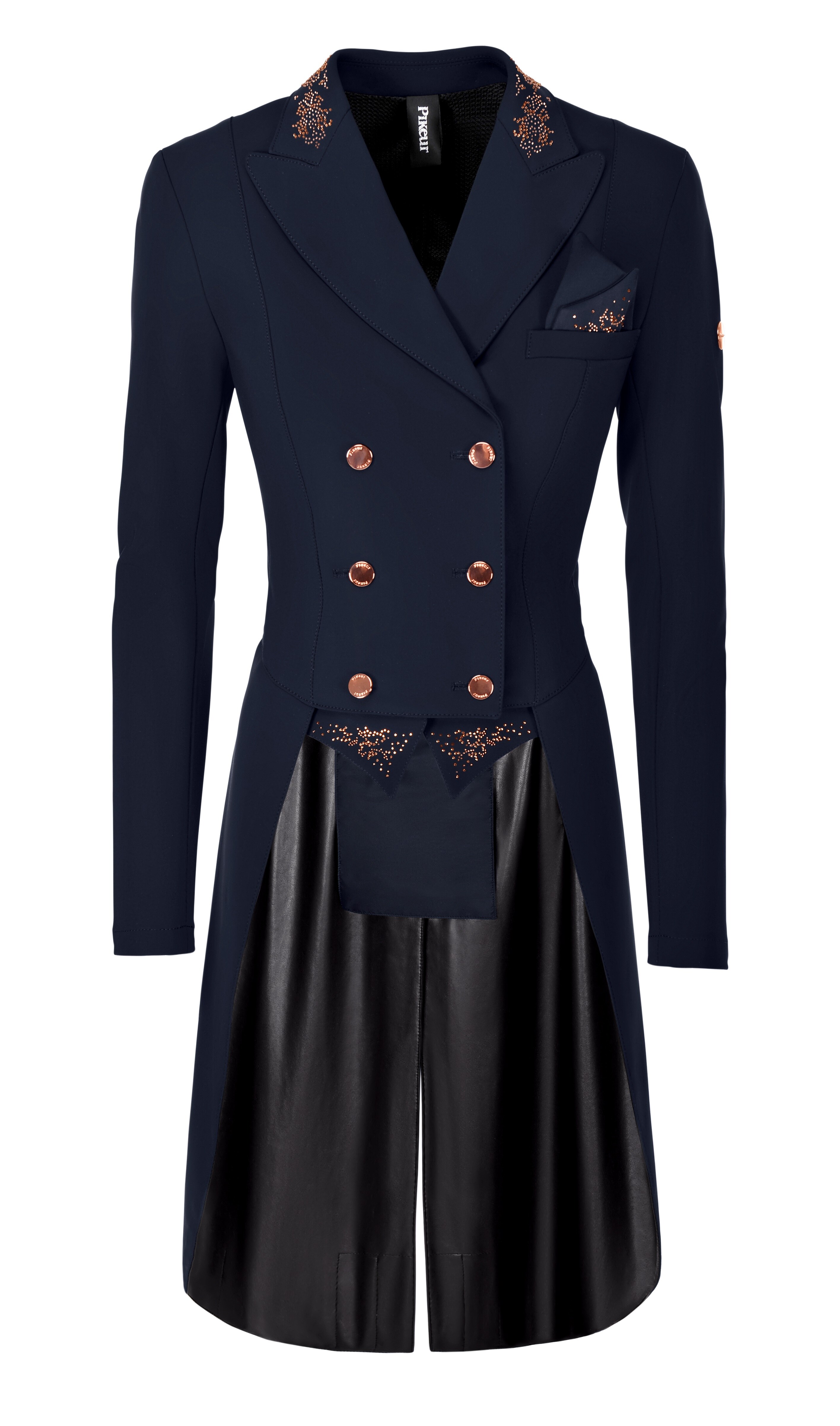 Lilien Dressage Tail Coat Rosé - Navy